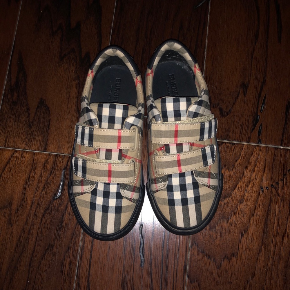burberry boy sneaker shoes